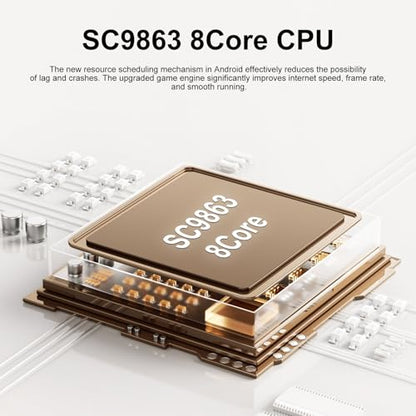 C25 Ultra Unlocked Phone,5G Smartphone 8GB 256GB 7.3-inch Android 14 Cell Phone 6800mAh Large Battery Dual SIM Face GPS